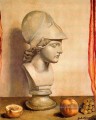 Büste von Minerva 1947 Giorgio de Chirico noch Leben Impressionist